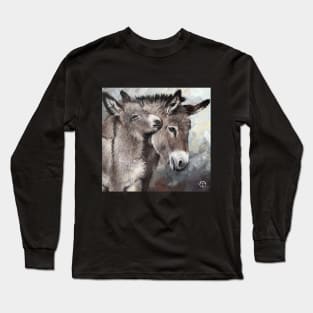 Two Donkeys Long Sleeve T-Shirt